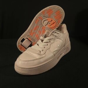 Heelys Skate Shoes Youth Size 5 | Pink‎ Reserve Low Leather Roller Sneakers